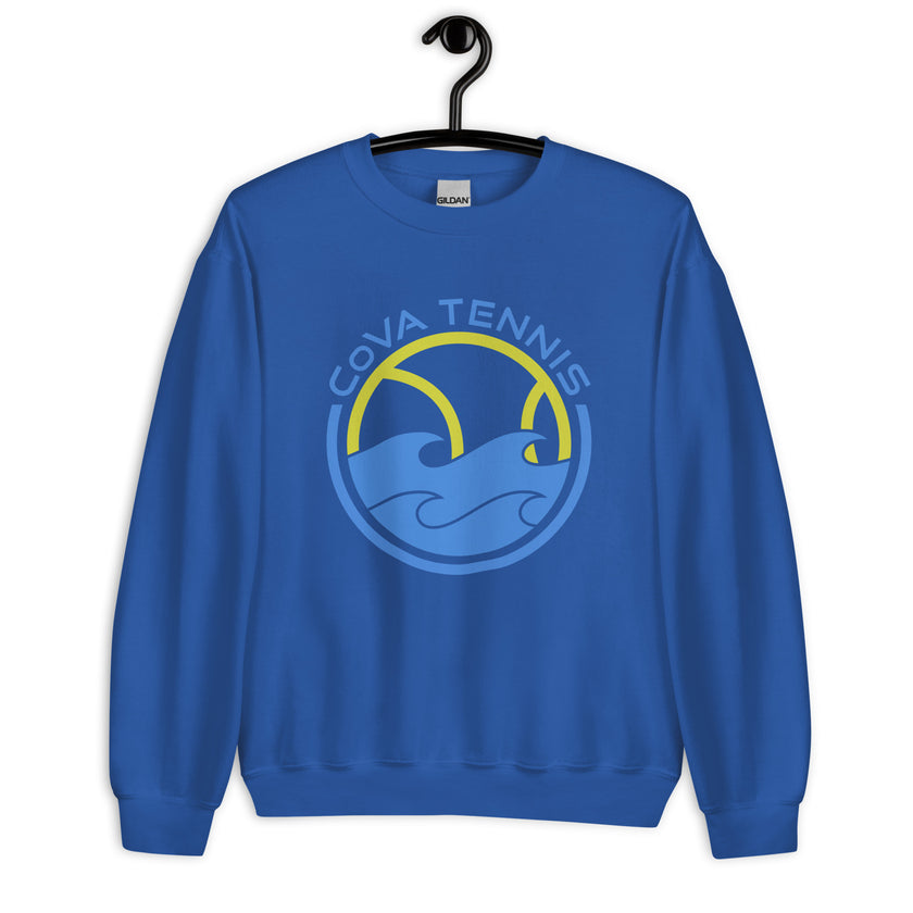 CoVA Tennis Ball & Waves Logo Unisex heavy blend Sweatshirt