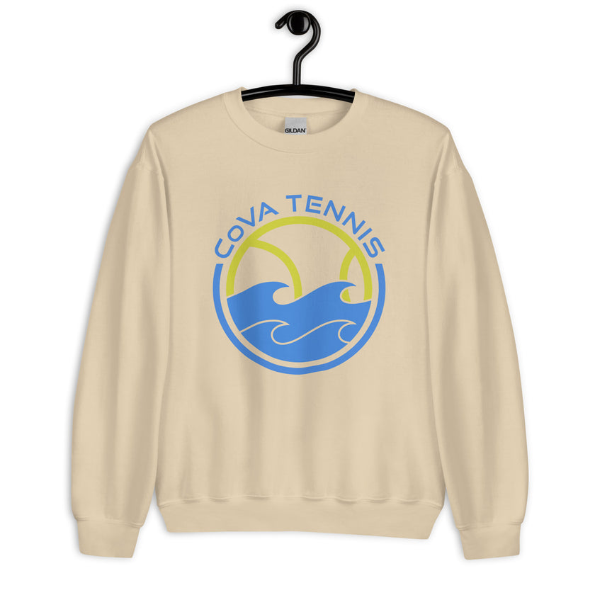 CoVA Tennis Ball & Waves Logo Unisex heavy blend Sweatshirt