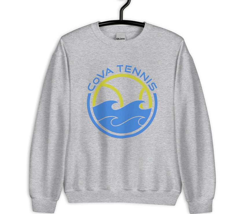 CoVA Tennis Ball & Waves Logo Unisex heavy blend Sweatshirt