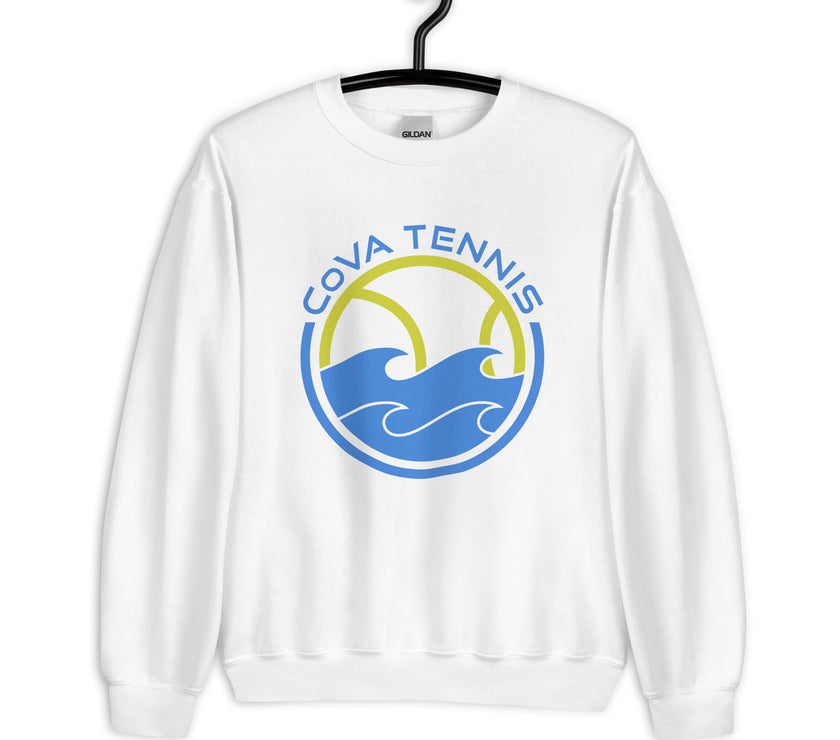 CoVA Tennis Ball & Waves Logo Unisex heavy blend Sweatshirt