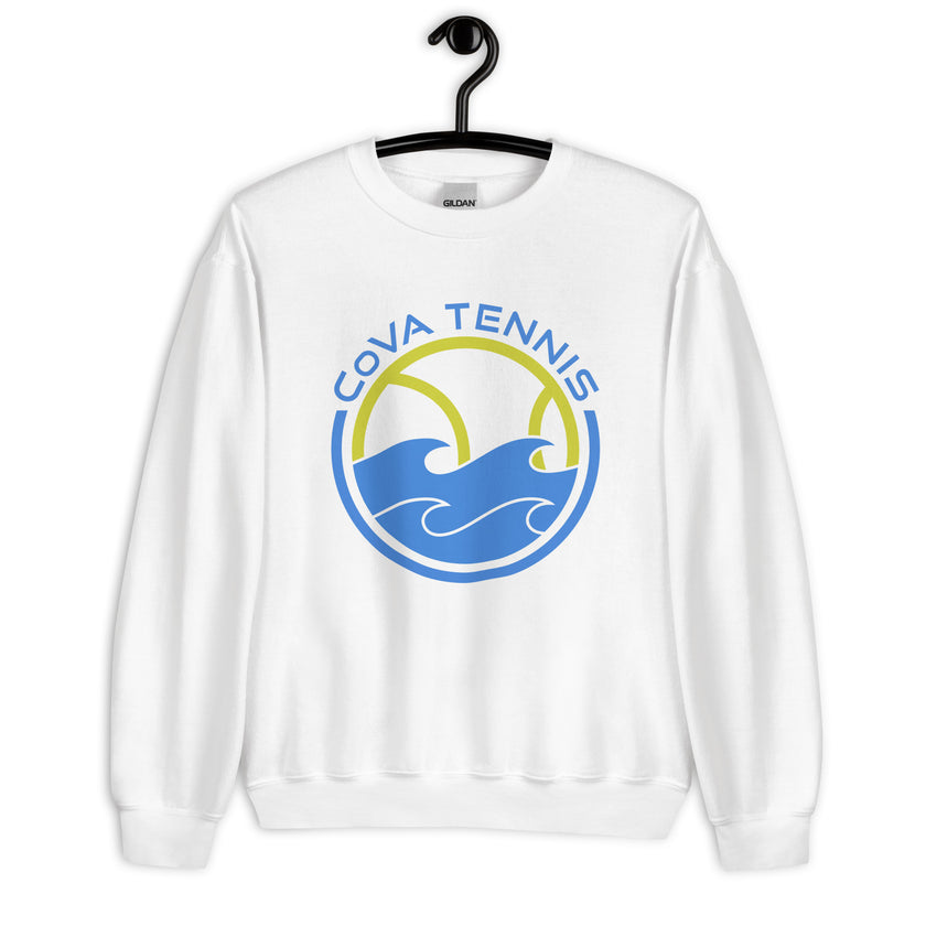 CoVA Tennis Ball & Waves Logo Unisex heavy blend Sweatshirt