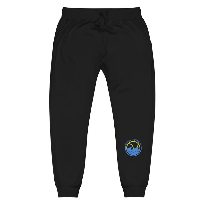 CoVA Tennis Ball & Waves Logo Unisex fleece sweatpants