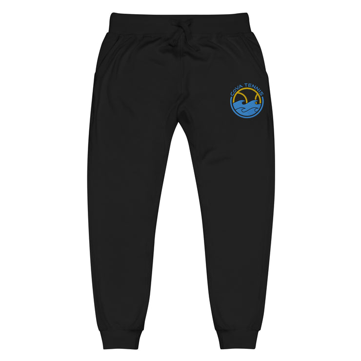 CoVA Tennis Ball & Waves Logo Unisex fleece sweatpants