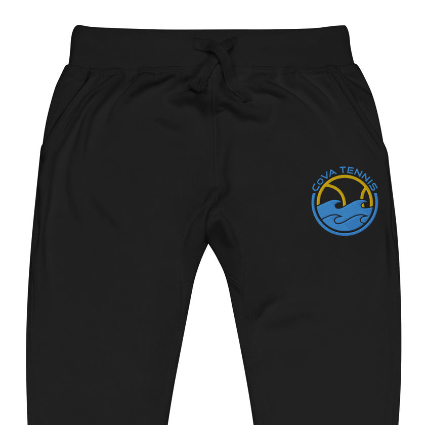 CoVA Tennis Ball & Waves Logo Unisex fleece sweatpants