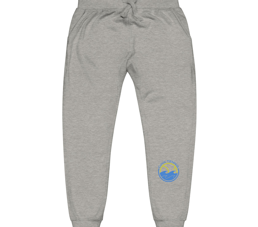 CoVA Tennis Ball & Waves Logo Unisex fleece sweatpants