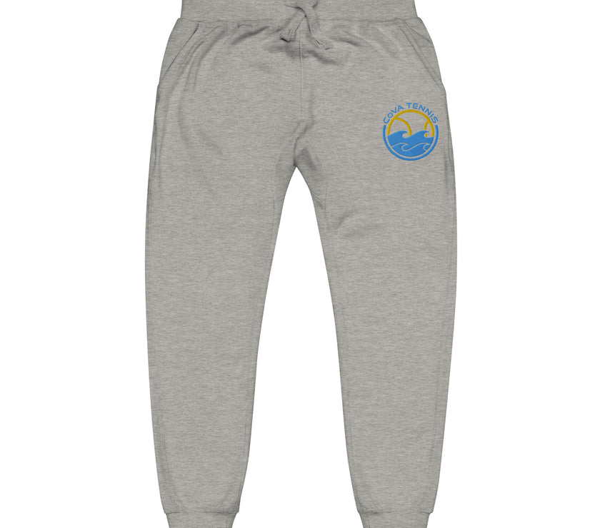 CoVA Tennis Ball & Waves Logo Unisex fleece sweatpants