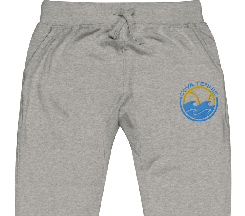 CoVA Tennis Ball & Waves Logo Unisex fleece sweatpants