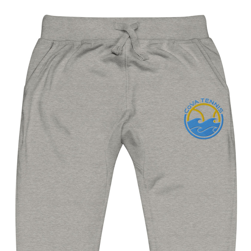 CoVA Tennis Ball & Waves Logo Unisex fleece sweatpants