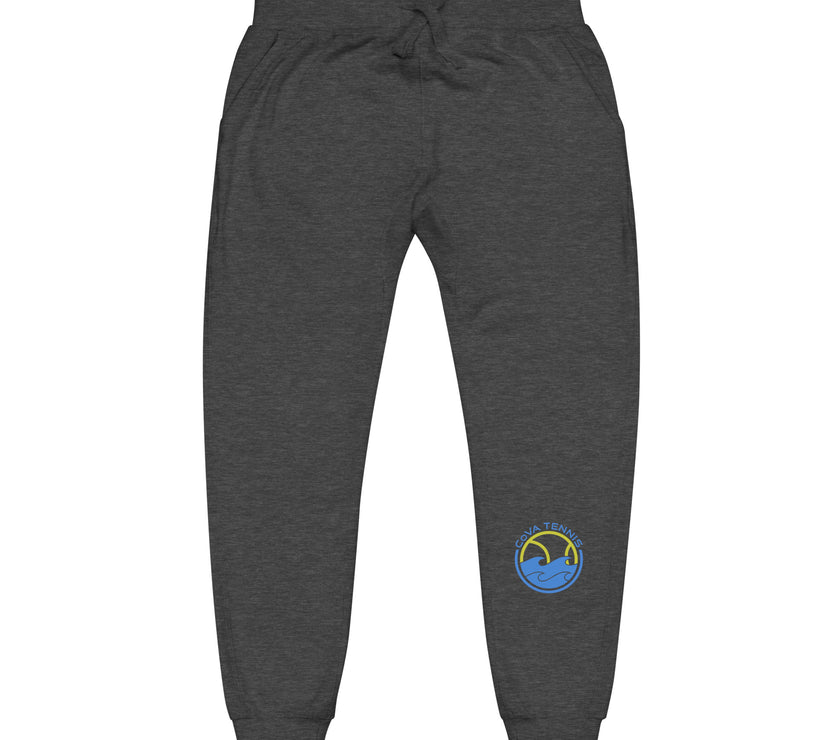 CoVA Tennis Ball & Waves Logo Unisex fleece sweatpants