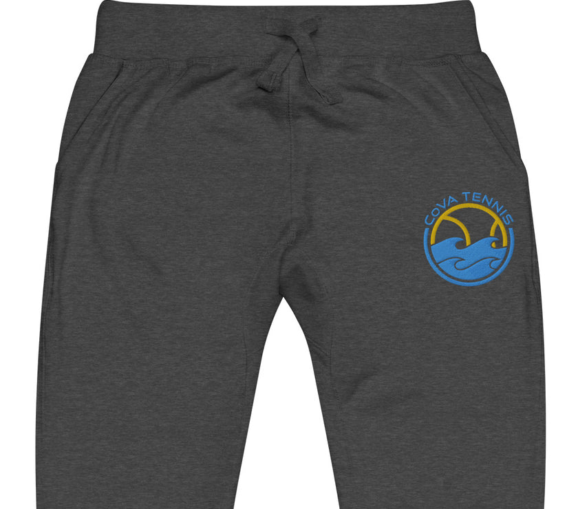 CoVA Tennis Ball & Waves Logo Unisex fleece sweatpants