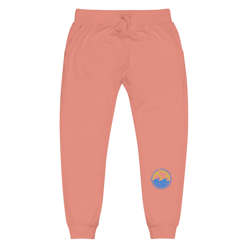 CoVA Tennis Ball & Waves Logo Unisex fleece sweatpants