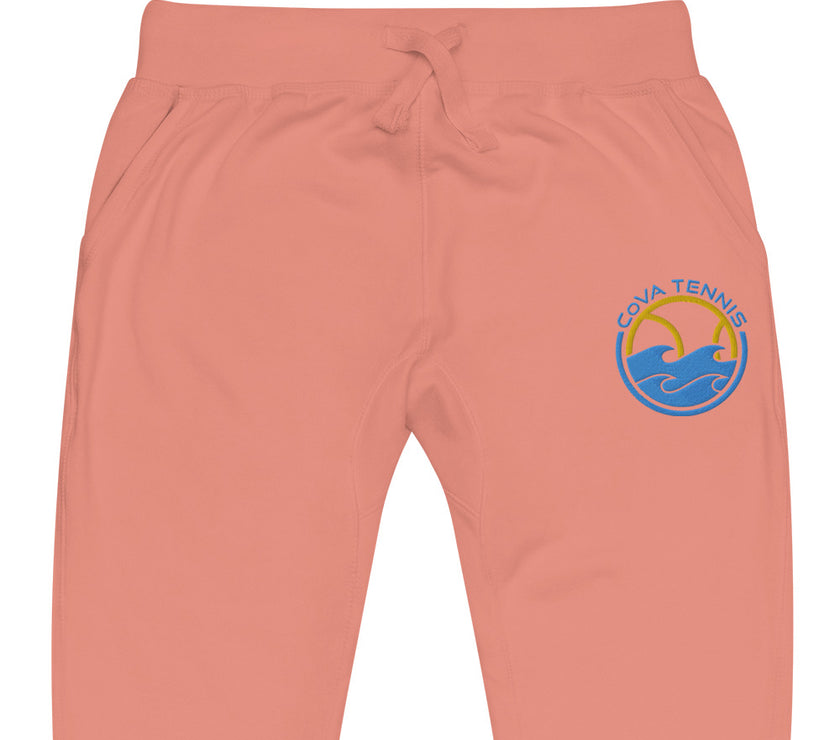 CoVA Tennis Ball & Waves Logo Unisex fleece sweatpants