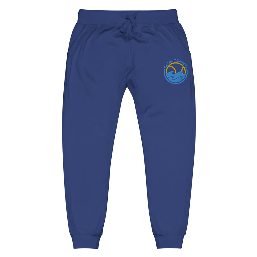 CoVA Tennis Ball & Waves Logo Unisex fleece sweatpants