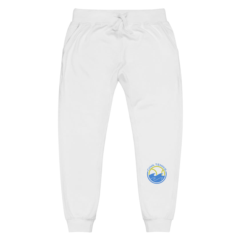 CoVA Tennis Ball & Waves Logo Unisex fleece sweatpants