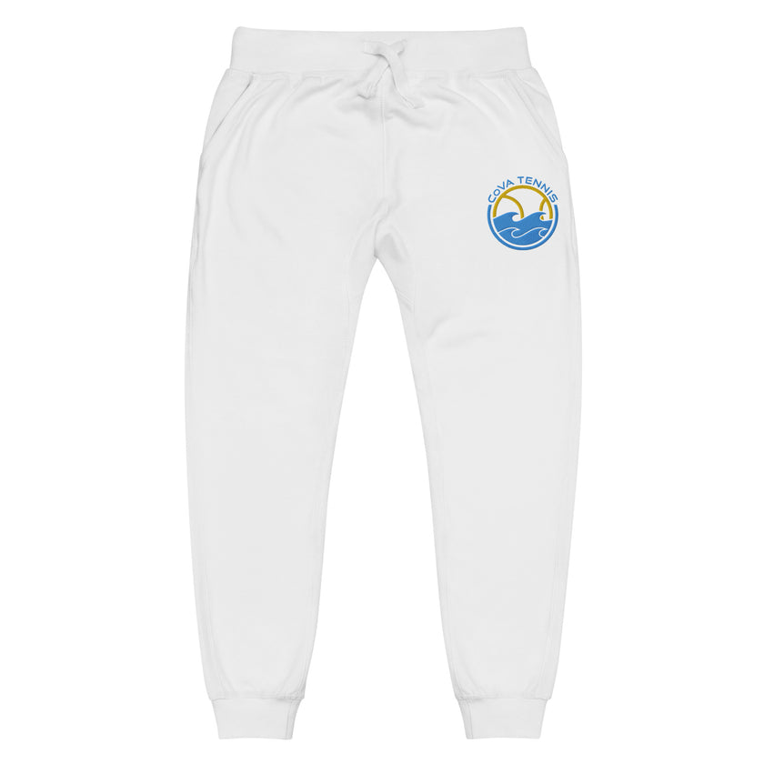 CoVA Tennis Ball & Waves Logo Unisex fleece sweatpants