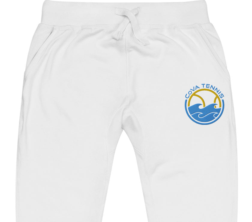 CoVA Tennis Ball & Waves Logo Unisex fleece sweatpants