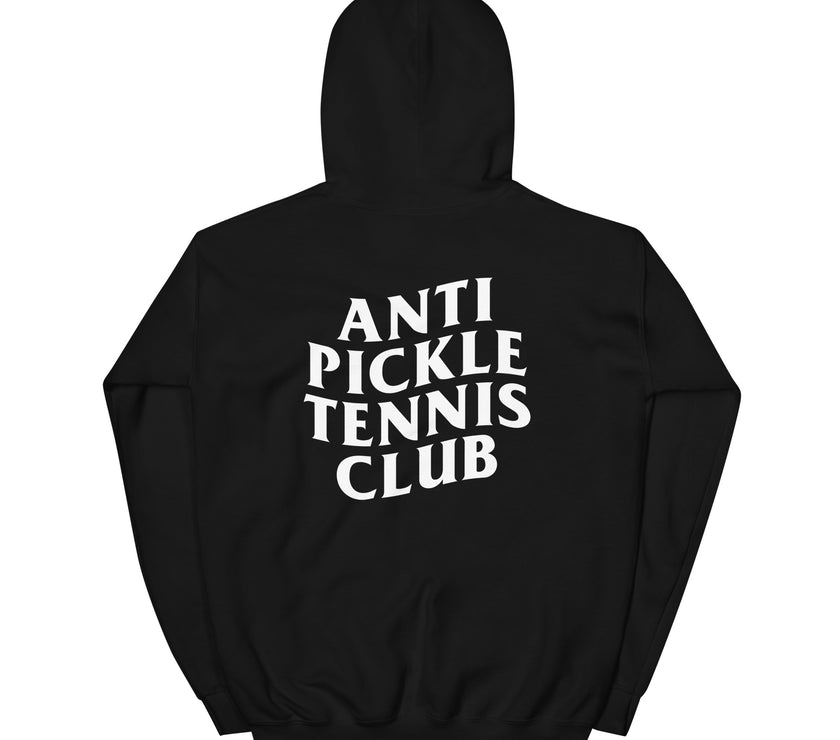 Anti Pickleball Tennis Club Unisex Heavy Blend Hoodie by CoVA Tennis