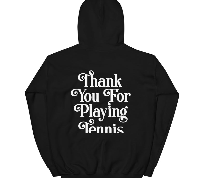 Thank You For Playing Tennis Unisex Heavy Blend Hoodie by CoVA Tennis