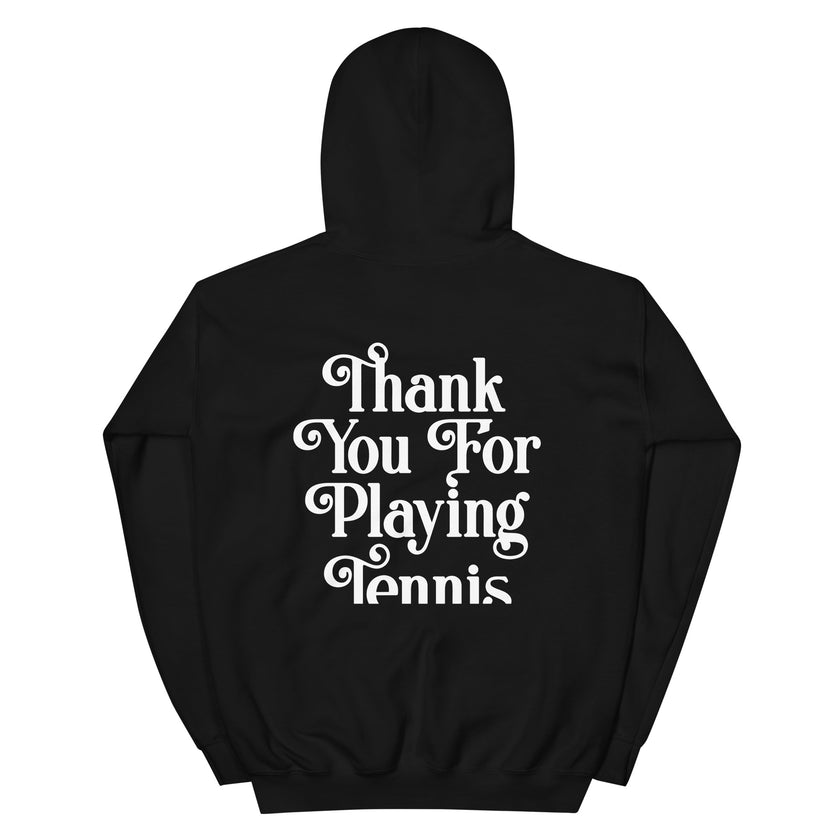 Thank You For Playing Tennis Unisex Heavy Blend Hoodie by CoVA Tennis