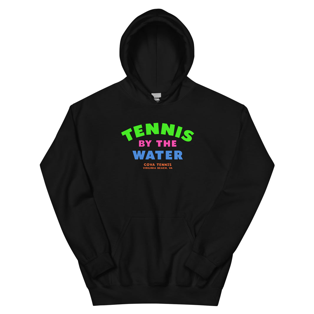 Tennis By The Water Unisex Heavy Blend Hoodie by CoVA Tennis