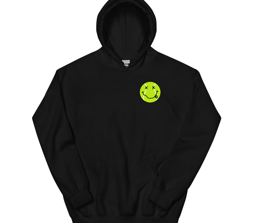 Smiling Tennis Ball by CoVA Tennis Unisex Heavy Blend Hoodie