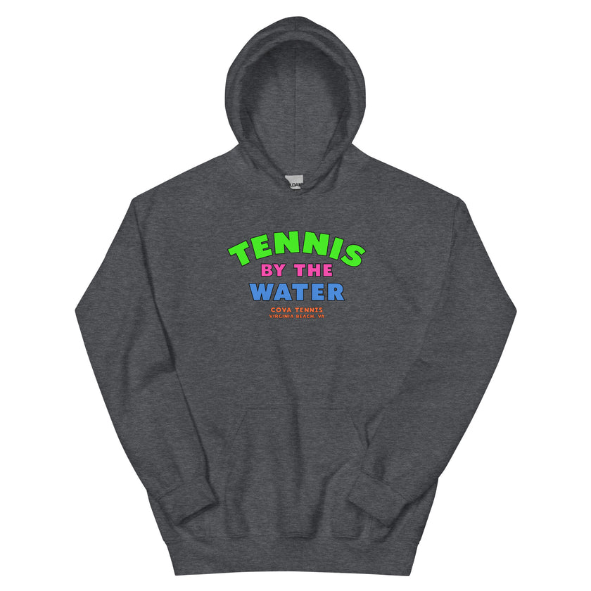 Tennis By The Water Unisex Heavy Blend Hoodie by CoVA Tennis