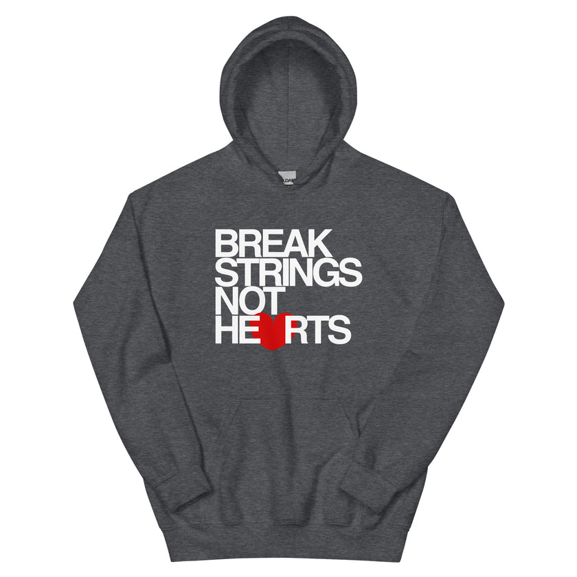 Break Strings Not Hearts by CoVA Tennis Unisex Heavy Blend Hoodie