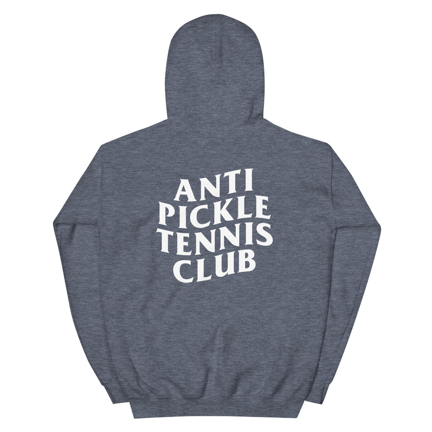 Anti Pickleball Tennis Club Unisex Heavy Blend Hoodie by CoVA Tennis