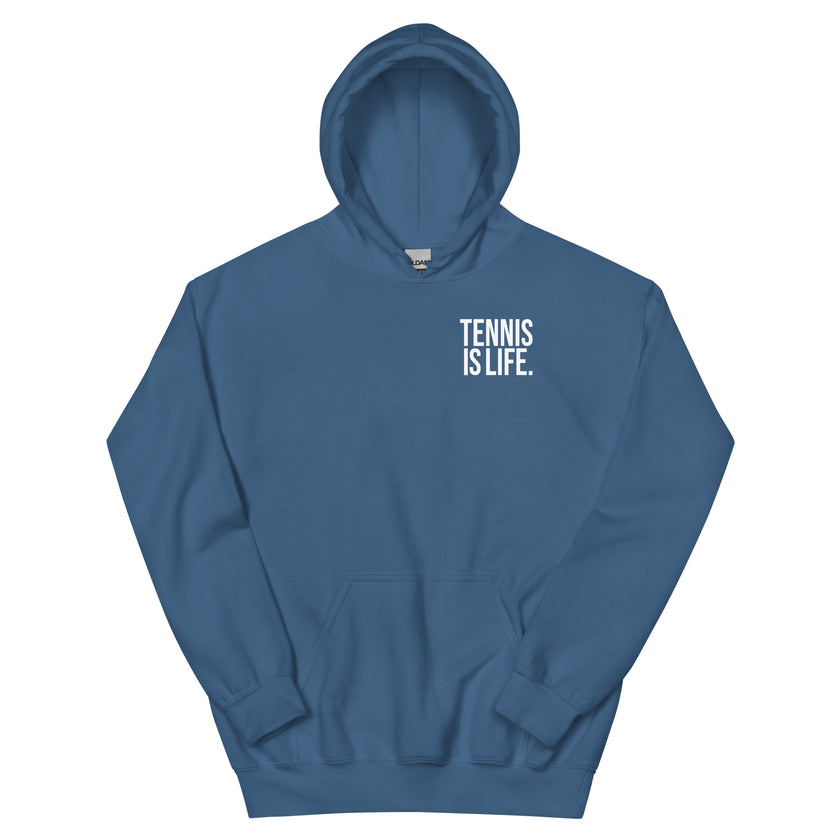 Tennis is Life Heavy Blend Unisex Hoodie by CoVA Tennis