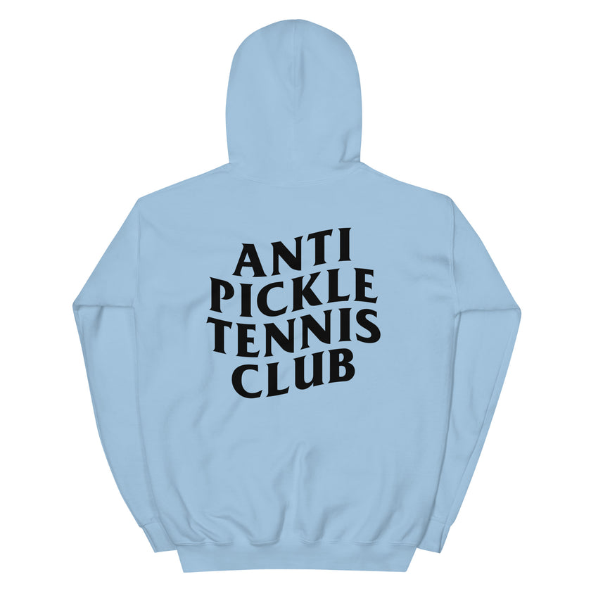 Anti Pickleball Tennis Club Unisex Heavy Blend Hoodie by CoVA Tennis