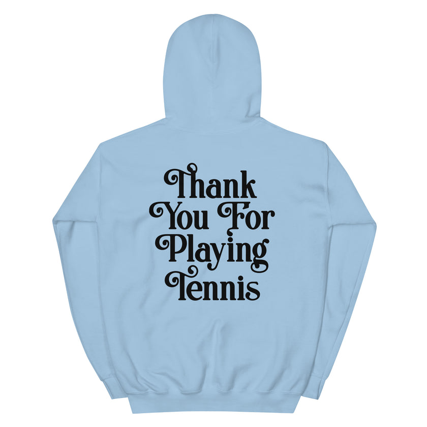 Thank You For Playing Tennis Unisex Heavy Blend Hoodie by CoVA Tennis