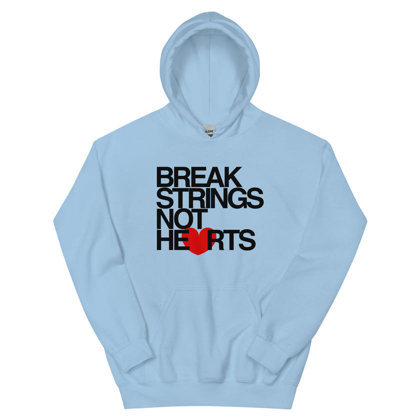 Break Strings Not Hearts by CoVA Tennis Unisex Heavy Blend Hoodie