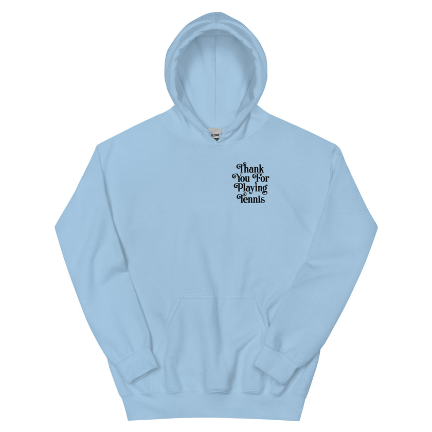 Thank You For Playing Tennis Unisex Heavy Blend Hoodie by CoVA Tennis