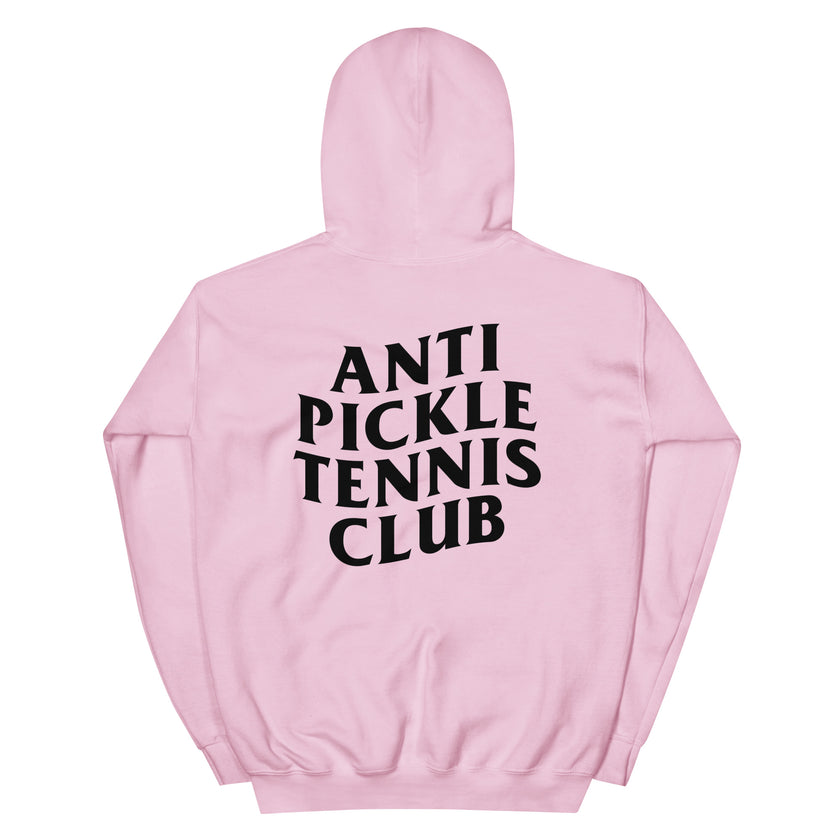 Anti Pickleball Tennis Club Unisex Heavy Blend Hoodie by CoVA Tennis