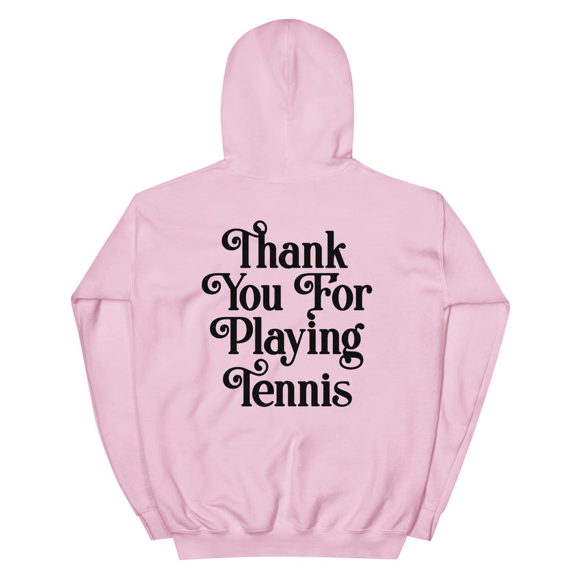 Thank You For Playing Tennis Unisex Heavy Blend Hoodie by CoVA Tennis