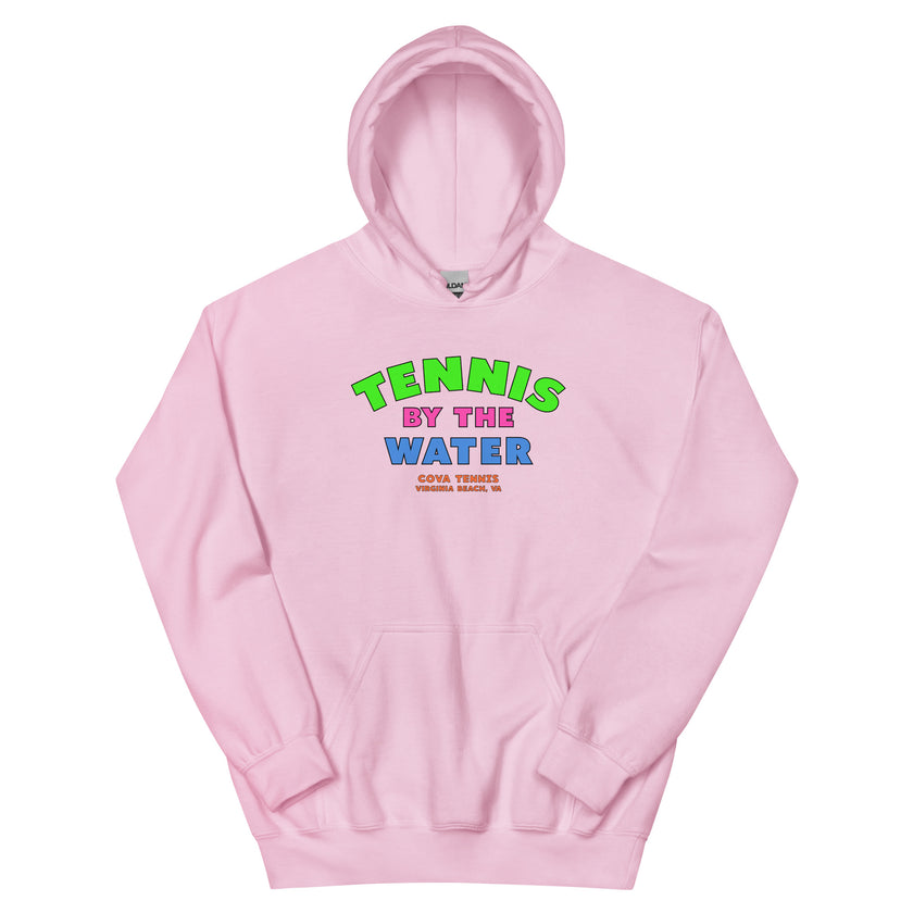 Tennis By The Water Unisex Heavy Blend Hoodie by CoVA Tennis