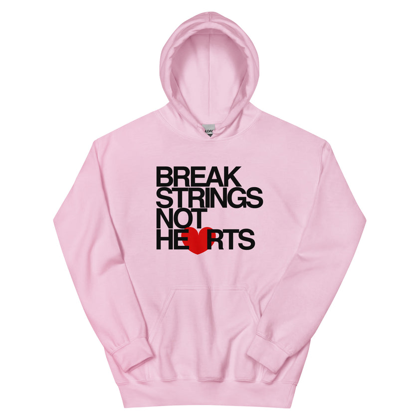 Break Strings Not Hearts by CoVA Tennis Unisex Heavy Blend Hoodie