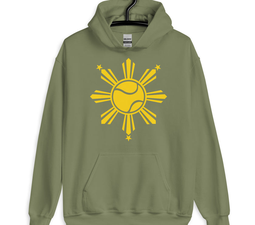 CoVA Sun & Stars Tennis Unisex Heavy Blend Hoodie