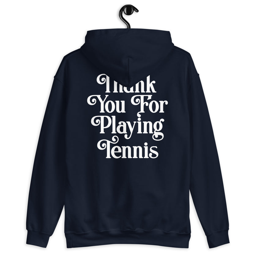 Thank You For Playing Tennis Unisex Heavy Blend Hoodie by CoVA Tennis