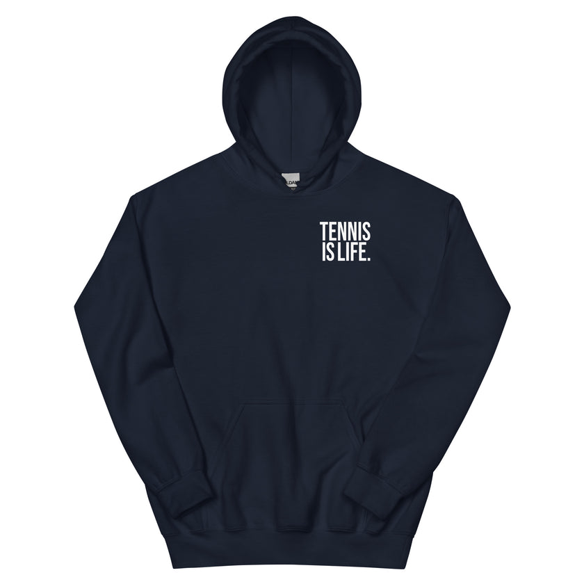 Tennis is Life Heavy Blend Unisex Hoodie by CoVA Tennis