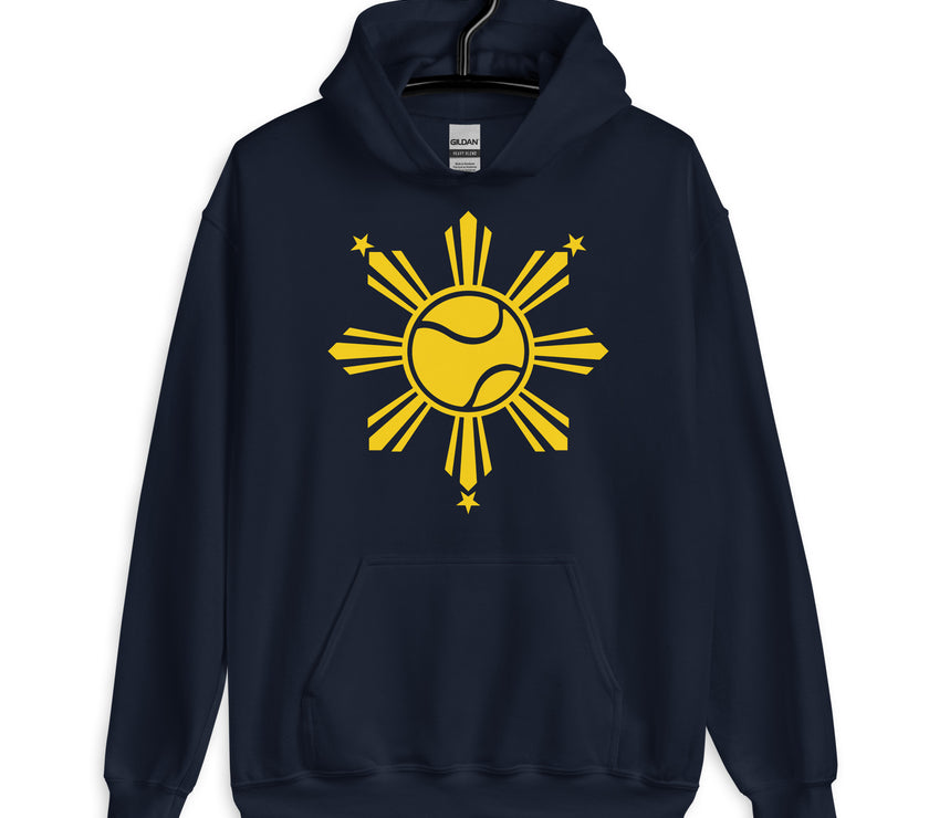 CoVA Sun & Stars Tennis Unisex Heavy Blend Hoodie