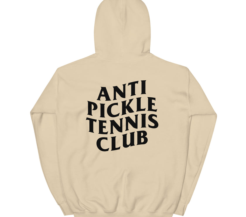 Anti Pickleball Tennis Club Unisex Heavy Blend Hoodie by CoVA Tennis