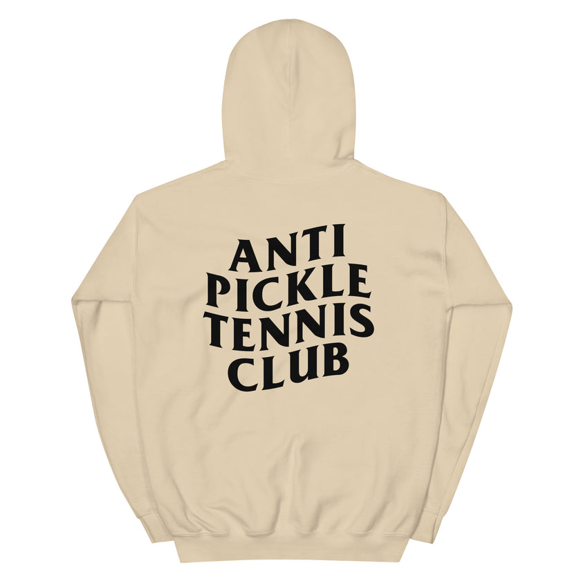 Anti Pickleball Tennis Club Unisex Heavy Blend Hoodie by CoVA Tennis