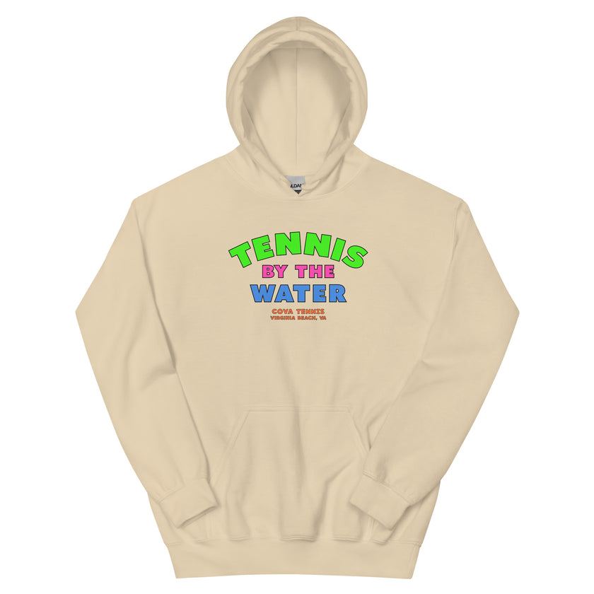 Tennis By The Water Unisex Heavy Blend Hoodie by CoVA Tennis