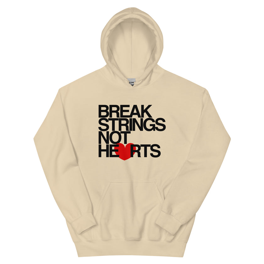 Break Strings Not Hearts by CoVA Tennis Unisex Heavy Blend Hoodie