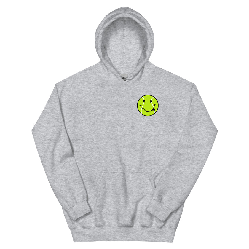 Smiling Tennis Ball by CoVA Tennis Unisex Heavy Blend Hoodie