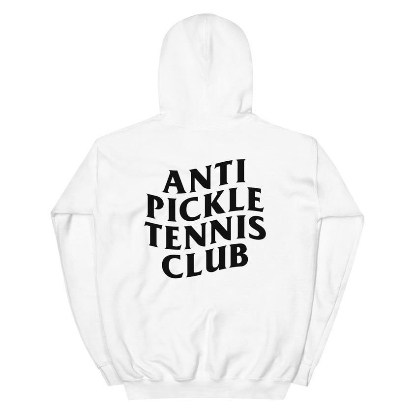 Anti Pickleball Tennis Club Unisex Heavy Blend Hoodie by CoVA Tennis