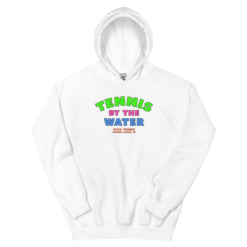 Tennis By The Water Unisex Heavy Blend Hoodie by CoVA Tennis