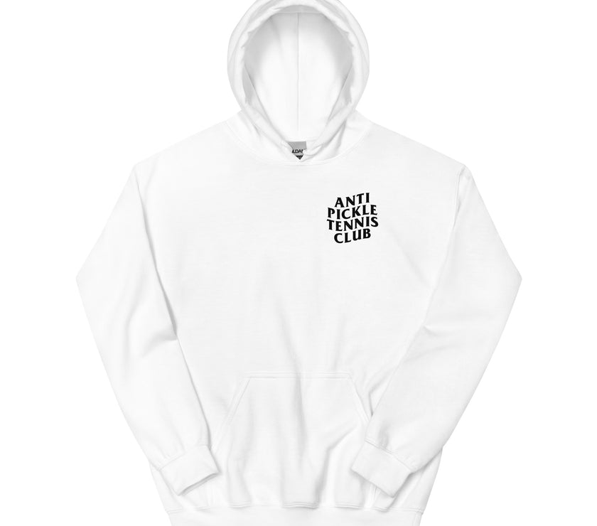 Anti Pickleball Tennis Club Unisex Heavy Blend Hoodie by CoVA Tennis