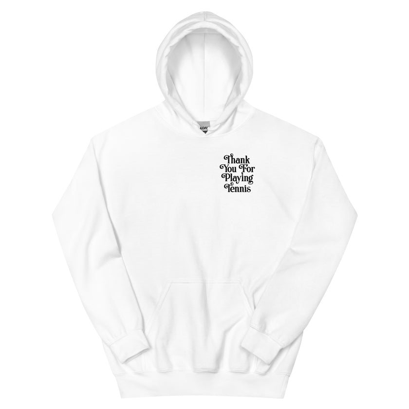 Thank You For Playing Tennis Unisex Heavy Blend Hoodie by CoVA Tennis